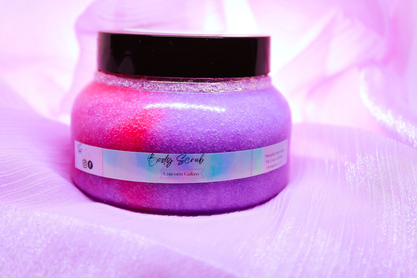 Unicorn Galaxy Whipped Soap Sugar Scrub