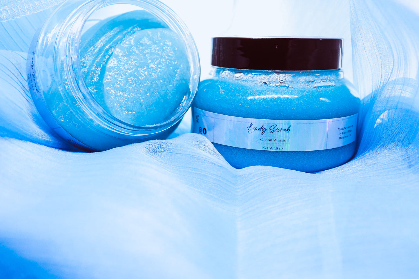 Ocean Waves Whipped Soap Sugar Scrub